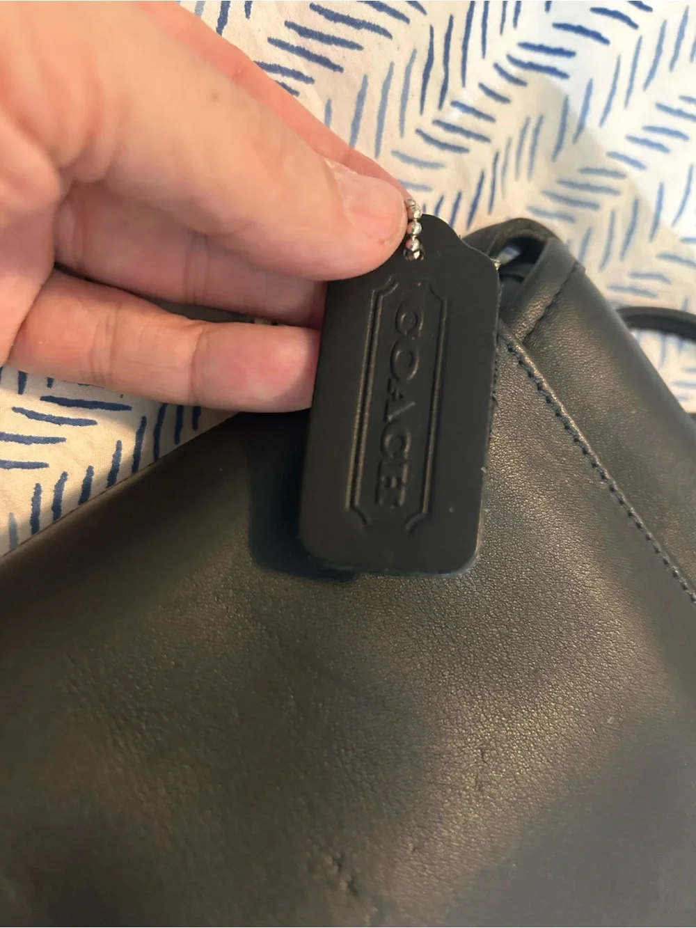 NWT Vintage Coach Tango Flap 9049 Crossbody with Turn-Lock Hardware